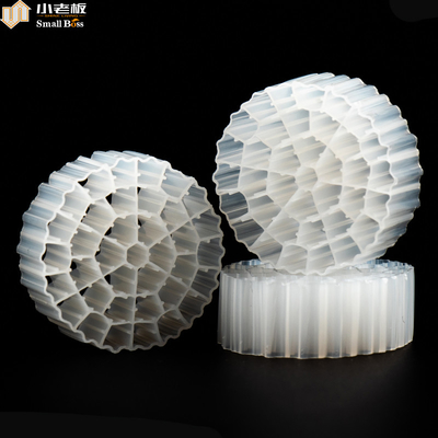 ซื้อ พื้นผิวเฉพาะขนาดใหญ่ PE37 สื่อกรองลอยสําหรับการบําบัดน้ําเสีย online manufacture