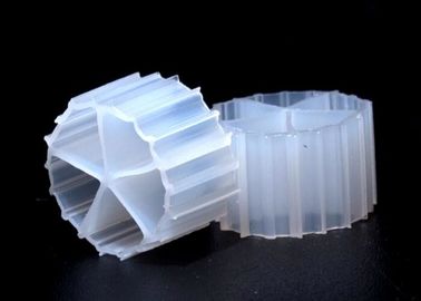 ซื้อ สื่อกรอง 10*7mm MBBR วินเจอร์ HDPE วัสดุ สีขาว สื่อชีวภาพสําหรับการบํารุงน้ํา online manufacture