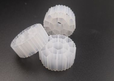 ซื้อ K3 สีขาว วัสดุ HDPE MBBR สื่อกรอง การบําบัดน้ํา Bio Cel สําหรับสระ online manufacture