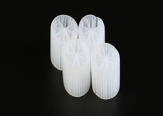 ซื้อ สื่อกรองพลาสติก HDPE MBBR Virgin มีพื้นผิวที่ดีและสีขาว online manufacture