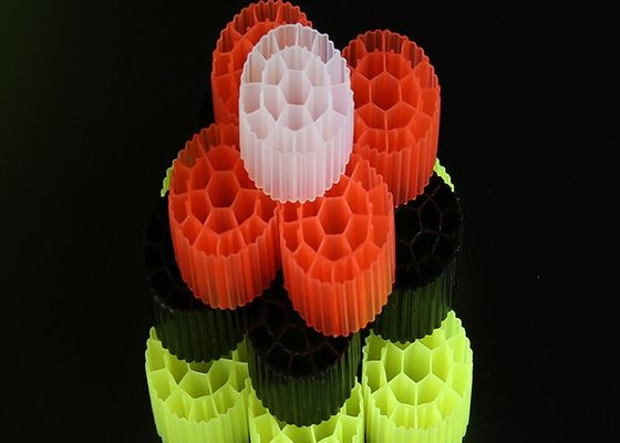 ซื้อ บอลชีวภาพ สื่อกรองพลาสติก สีสันและวินเจอร์ HDPE วัสดุ MBBR online manufacture