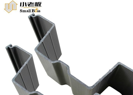 ซื้อ ผสมผสม วินิล U แบบแผ่นพูล Extrusion สีเทา 10MM ความหนา online manufacture