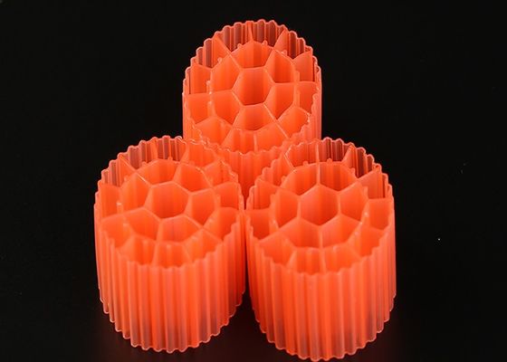 35*18 มิลลิเมตร วินเจิร์น HDPE วัสดุ MBBR บอลชีวภาพสําหรับ Aquariu MBBR Bio Media PE07