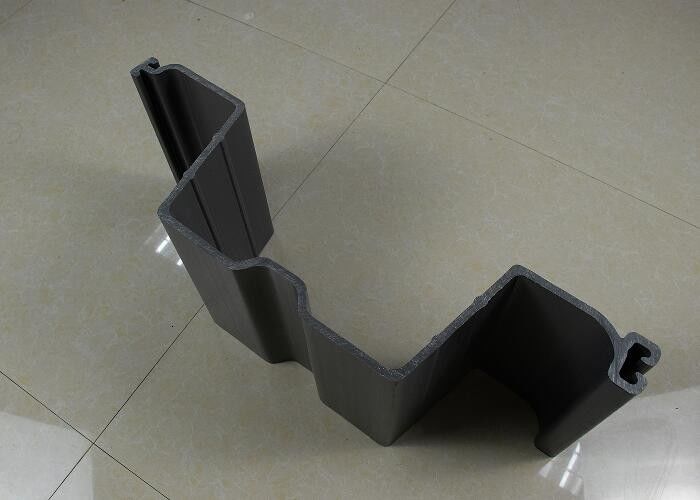 ไม่มีสารพิษเคลือบ PVC Sheet Pile สีเทา สําหรับการป้องกันแม่น้ํา