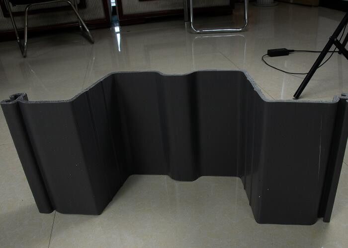 ไม่มีสารพิษเคลือบ PVC Sheet Pile สีเทา สําหรับการป้องกันแม่น้ํา