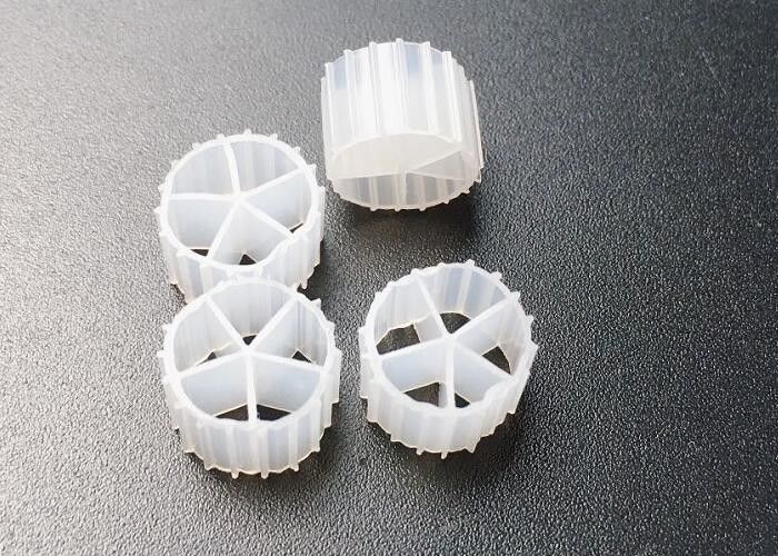 MBBR Ball Shock Plastic Filter Media BOD / COD และการกําจัดไนโตรเจน