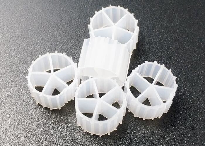 MBBR Ball Shock Plastic Filter Media BOD / COD และการกําจัดไนโตรเจน