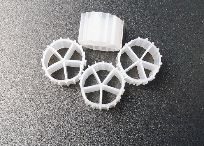 MBBR Ball Shock Plastic Filter Media BOD / COD และการกําจัดไนโตรเจน