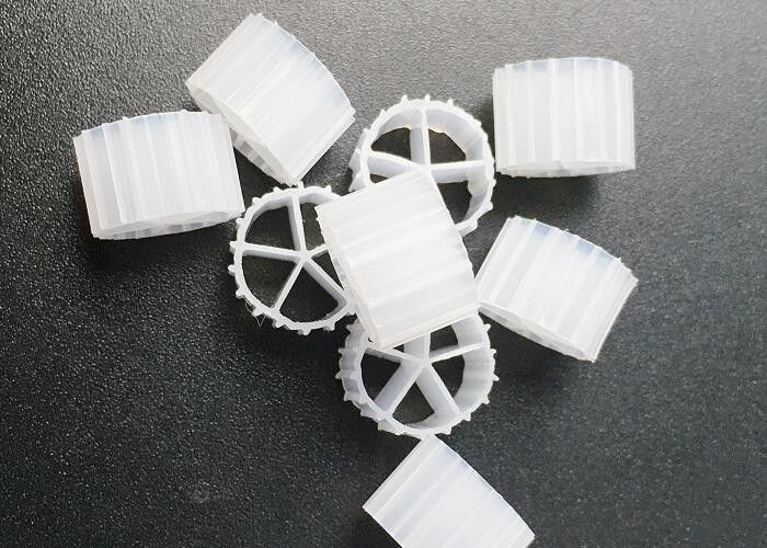 MBBR Ball Shock Plastic Filter Media BOD / COD และการกําจัดไนโตรเจน