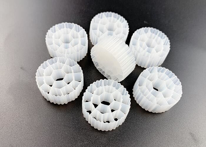 Mbbr Hdpe Biological Filter Media Energy Bed Filter บิโอเซลล์