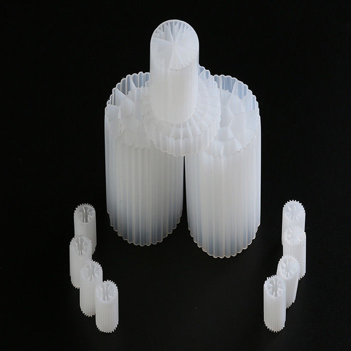 อายุการใช้งานยาว MBBR เครื่องกรองสื่อ 4 หลุม สะอาดต่อสิ่งแวดล้อม