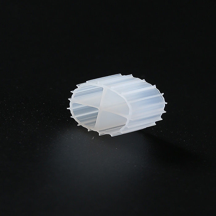 การบําบัดน้ําเสีย สีขาว MBBR Bio Media เบาะเคลื่อนย้าย