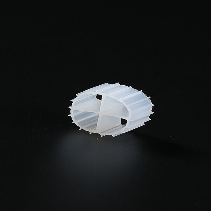 การบําบัดน้ําเสีย สีขาว MBBR Bio Media เบาะเคลื่อนย้าย