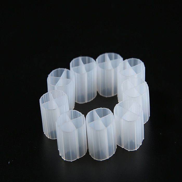 สื่อกรอง Biocell ที่มีคุณภาพสูง ด้วยวัสดุ HDPE และสีขาวสําหรับ RAS