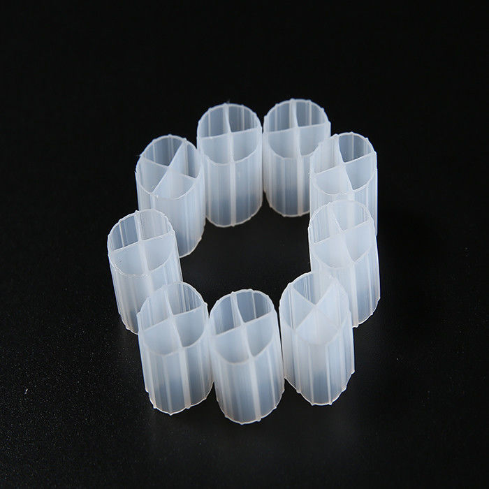สื่อกรอง Biocell ที่มีคุณภาพสูง ด้วยวัสดุ HDPE และสีขาวสําหรับ RAS