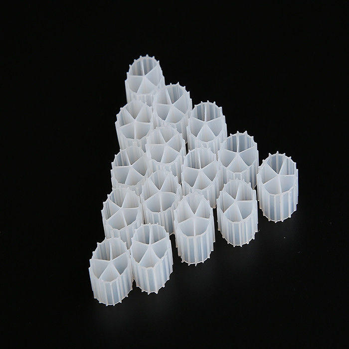 ประหยัดพื้นที่ K3 Biocell Filter Media เบาะย้าย Biofilm Reactors สําหรับการบําบัดน้ํา