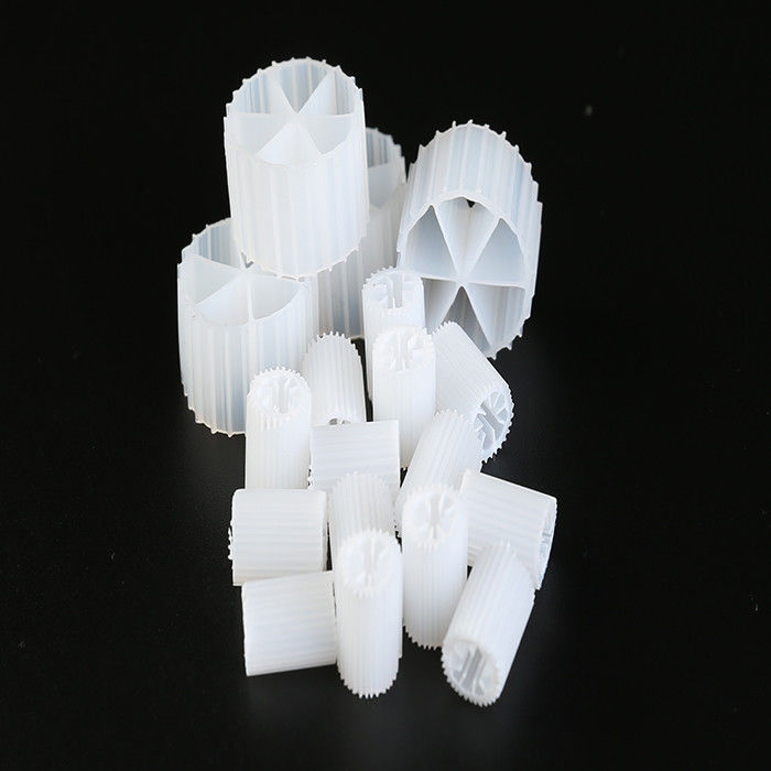 สระปลา MBBR K1 สื่อกรอง 20 ปี อายุยาว 25mm X 12mm