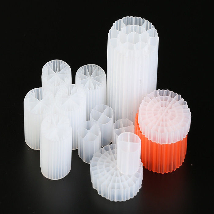 MBBR Biocell Filter Media 35mm X 18mm การทํางานง่าย การบํารุงรักษา