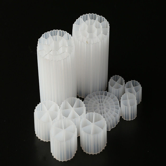 ขนาด 35 มม x 18 มม สีขาว Biocell Filter Media K3 สื่อ Aquarium อายุการใช้งานยาว