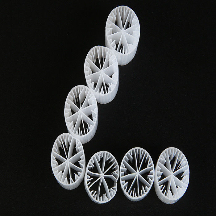 พื้นผิวที่ดี Biocell Filter Media Aquaculture Biofilter วัสดุ HDPE