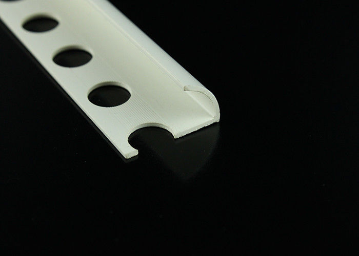 PVC Tile Trim ข้างนอกมุมข้อมือ 6 มม ความสูง มุมคุ้มกัน กันสนิม