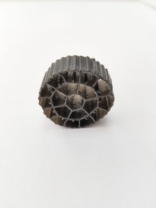 สารกรอง hdpe สีขาวสําหรับน้ําเก็บน้ํา สารพัดพลาสติกสื่อชีวภาพ