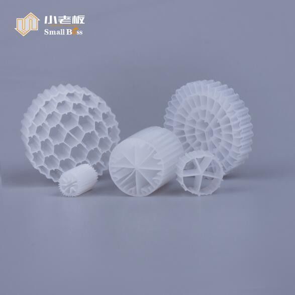 107kgs/cbm Mbbr Biofilter Media Membrane Biofilm Reactor สําหรับสื่อชีววิทยา