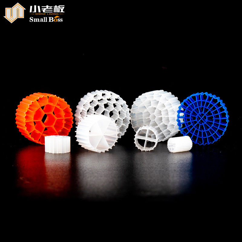 โมลด์ประกอบกิจกรรม MBBR ไฟล์บิโอมาส 25 * 10 มม 38 ห้อง สลมอนในน้ํา ปลูกปลาในน้ํา ที่ดิน พกพาน