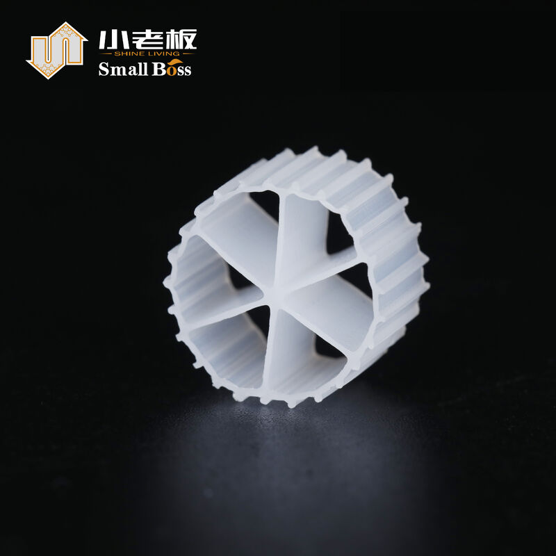 กิจกรรมทางชีววิทยาสูง MBBR Filter Media K1 Media Filter สําหรับสระน้ํา Koi