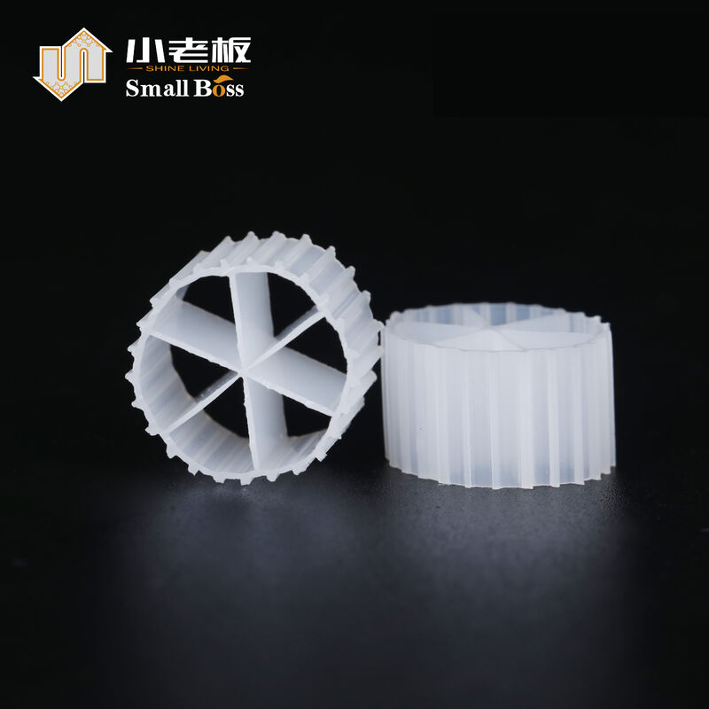 กิจกรรมทางชีววิทยาสูง MBBR Filter Media K1 Media Filter สําหรับสระน้ํา Koi