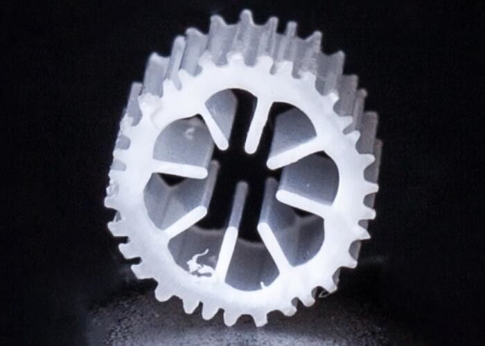 สื่อกรอง PE08 MBBR หนัก วินเจอร์ HIPS วัสดุสําหรับการบําบัดน้ําเสีย สื่อชีวพืชสีขาว