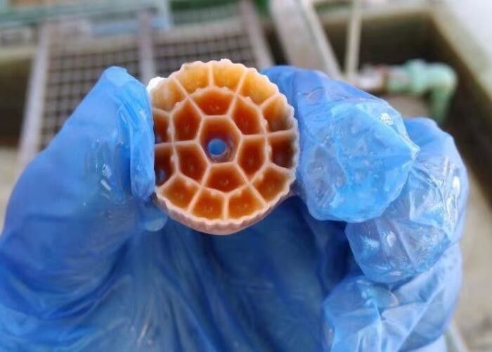 สื่อกรองพลาสติก MBBR สีดํา