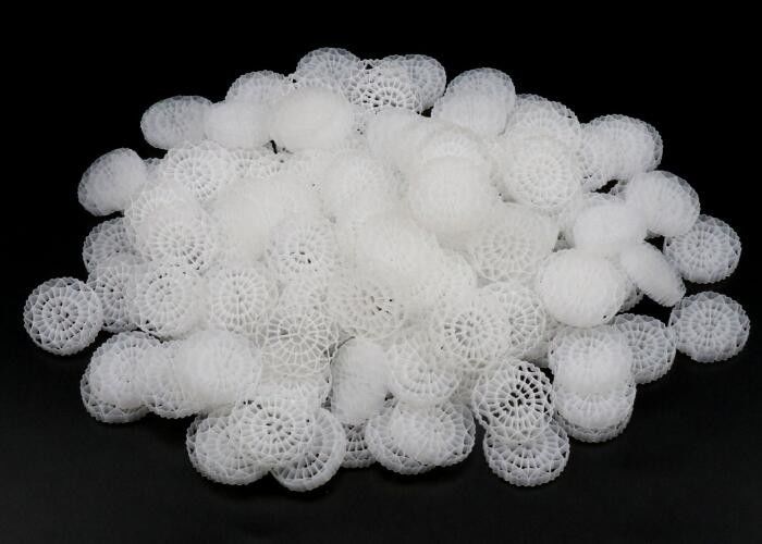 การบําบัดน้ําอุตสาหกรรม Biocell Filter Media ที่ดิน MBBR พลอย