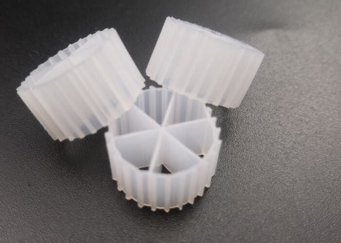 MBBR Biofilm Carrier Biofilter Media สําหรับระบบบําบัดน้ําเสีย