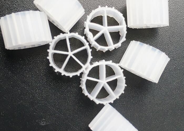 10*7mm MBBR เครื่องพกพาลอย สัตว์เลี้ยงปลา การปลูกปลาที่ดิน