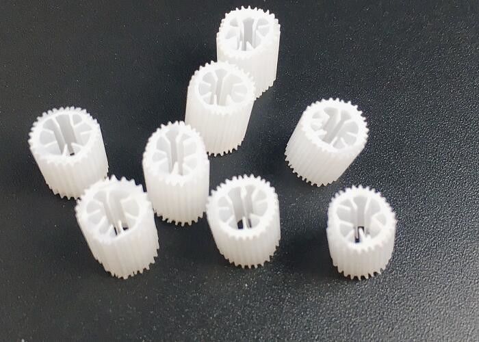 ประหยัดพื้นที่ พลาสติก สื่อกรองลอย