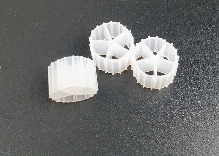 สื่อกรอง 5 หลุม HDPE วัสดุ MBBR K1