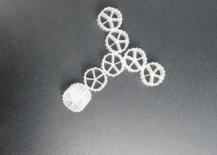 MBBR Biofilm Carrier Biofilter Media สําหรับระบบบําบัดน้ําเสีย