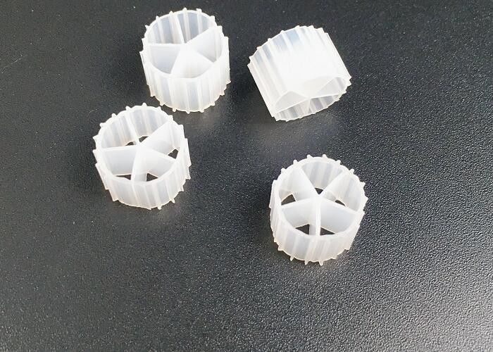 MBBR Biofilm Carrier Biofilter Media สําหรับระบบบําบัดน้ําเสีย