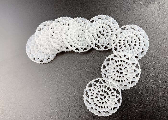 สระน้ํา พื้นที่พื้นที่ใหญ่ สื่อกรองพลาสติกประสิทธิภาพสูง