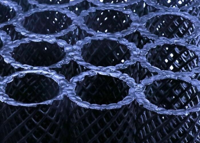 บิโอบล็อก พลาสติก ไฟล์เตอร์ท่อตั้งสื่อสําหรับการกรองน้ําและสระปลา RAS ของฟาร์มปลา