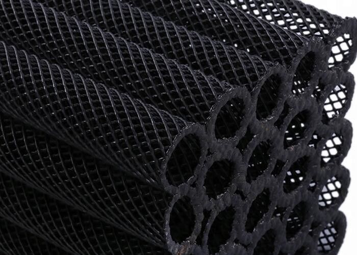 สารสื่อท่อพลาสติก Hdpe บิโอบล็อก สําหรับการบําบัดน้ํา สีดํา ร้อน สําหรับปลูกปลา
