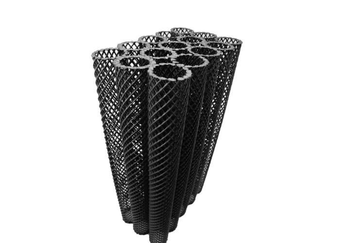 สื่อกรองบล็อกชีวภาพ HDPE ขนาด 50MM สําหรับสระ Koi