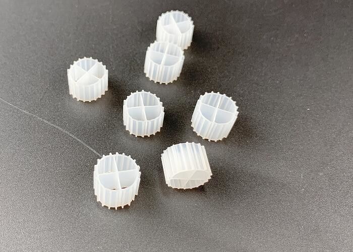 11*7mm MBBR บีโอบอลล์ สื่อกรอง พื้นที่พื้นที่ใหญ่