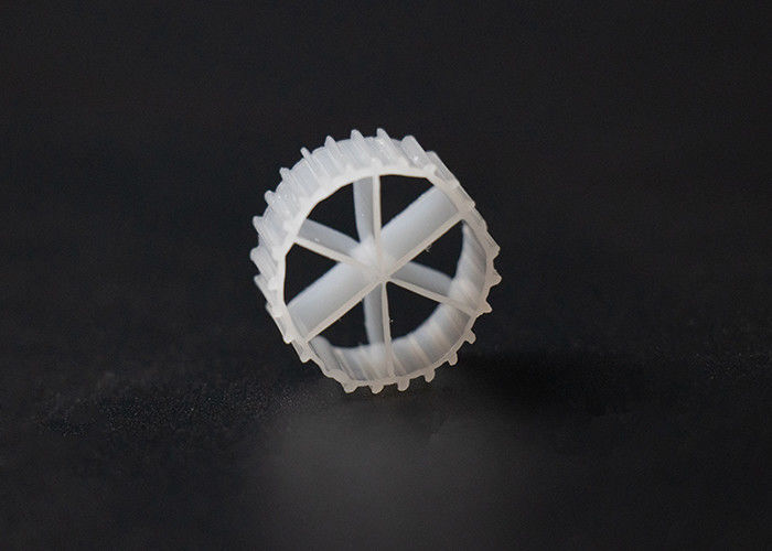 เทคโนโลยี A/O สีขาว HDPE Mbbr Carrier Rapid Biofilm