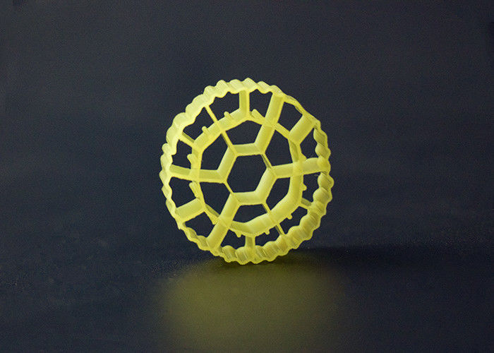 วัสดุ HDPE แบบไฮโดรฟิล MBBR สื่อกรอง K3 K1 เครื่องกรองเตียงเคลื่อน