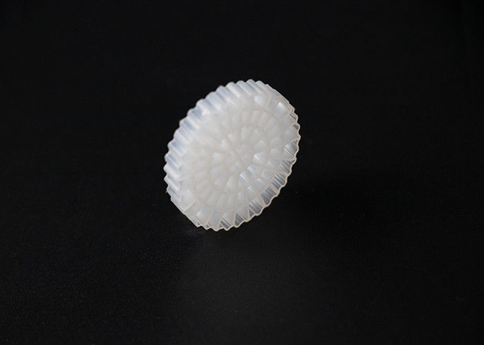 สื่อกรอง Hdpe ขาว RAS Fda Kaldnes ความหนาแน่น 0.97g/Cm3