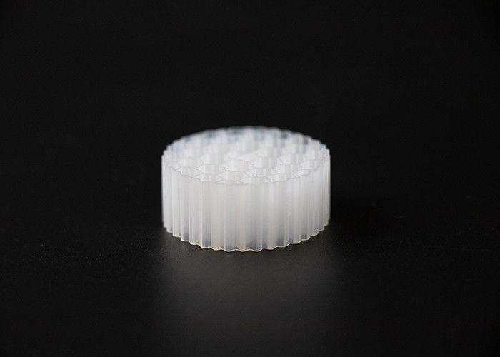 PE38 25*10MM 800m2/M3 Mbbr บิโอฟิลเตอร์สื่อเวอร์จิน PE