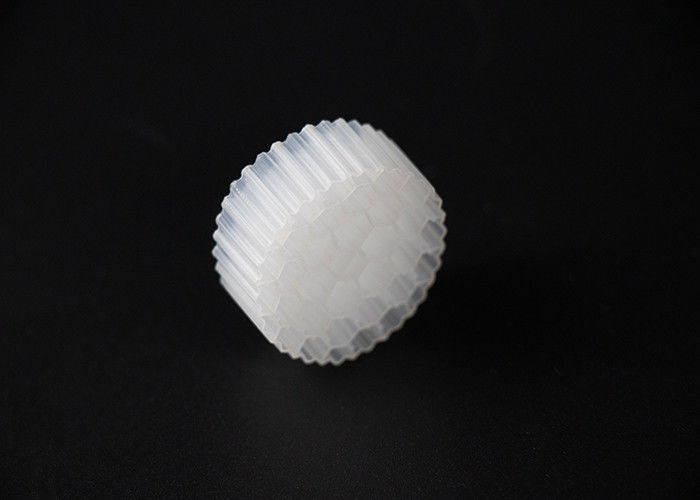 Mbbr Biomover ขาว 38 ห้อง สื่อกรองชีวภาพสําหรับปลูกปลา