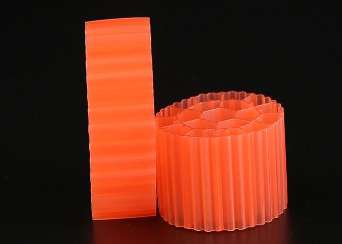 วินเจอร์ HDPE วัสดุพลาสติกสื่อกรองที่มี 19 หลุมและสีขาวสําหรับ RAS